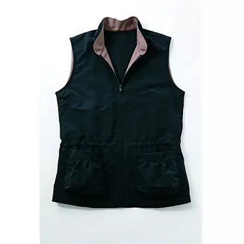 日本Dinos輕鬆出門12口袋機能背心L黑色