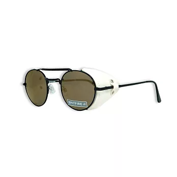 SPITFIRE SUNGLASSES - TECHNOTRONIC3 Side Shield (black/gold mirror) 太陽眼鏡