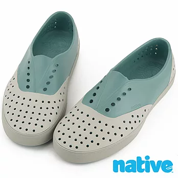 native MILLER 米勒晴雨休閒鞋-淺墨綠x淺棕(男/女)7淺墨綠x淺棕