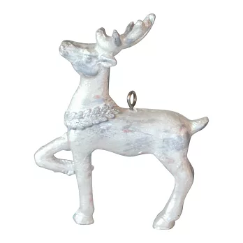 聖誕掛飾 reindeer hanging silver