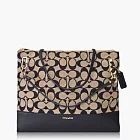 COACH 經典款復刻造型斜肩背包_黑灰 COACH 經典款復刻造型斜肩背包_黑灰