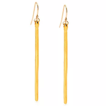 GORJANA 美國品牌 Taner Dagger Earrings 直立式平衡骨耳環 925純銀鑲18K金