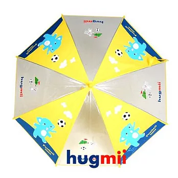 【Hugmii】童趣造型兒童雨傘_大象黃色