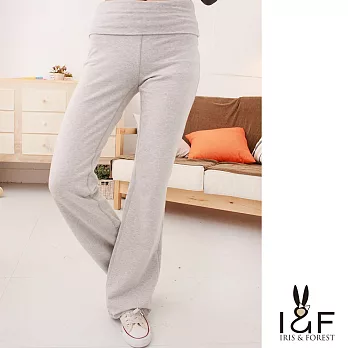 【INF】反摺褲頭休閒運動長褲112-4112XL灰色