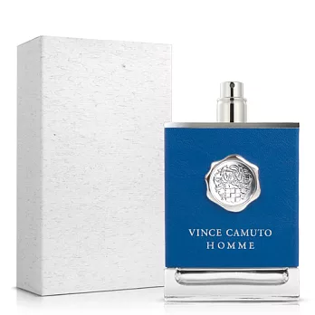 VINCE CAMUTO文斯.卡穆托 HOMME 藍色地中海男性淡香水-Tester(100ml)-送品牌針管