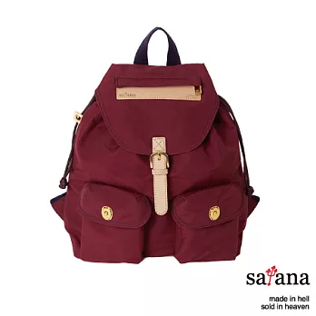 satana - 幸福小旅行後背包 - 野莓紅