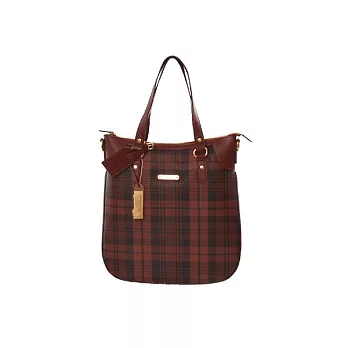 WORLD POLO 世界保羅‧紅格肩背側背兩用包