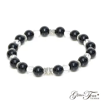 【Glitterfor 手工串珠/手鍊】007龐德。天然石手鍊