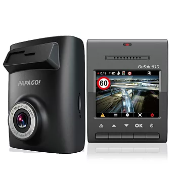 PAPAGO! GoSafe 510 1296PGPS超畫質行車記錄器加贈8G卡(測速版)