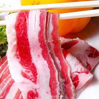 【好神】美國安格斯頂級牛五花火烤兩用肉片單包組(200g/包)