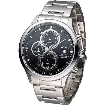 ALBA 雅柏 日系文化計時腕錶 VD57-X045D AM3139X1