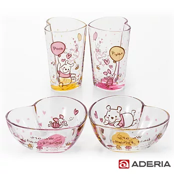 【ADERIA】日本進口LoveLove系列維尼心型禮盒組