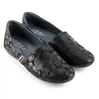 ◤Green Phoenix◥時尚經典普普風休閒懶人鞋35黑色