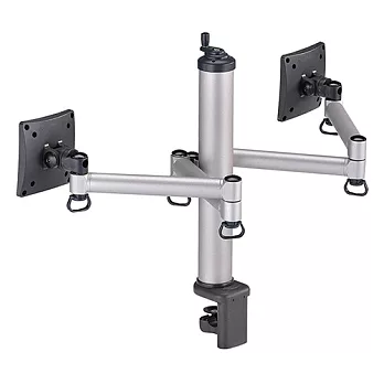 FOGIM 夾桌旋轉式液晶螢幕支架(雙螢幕)