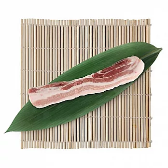 【永豐餘生技GREEN & SAFE】台灣正黑豬_帶皮五花肉片