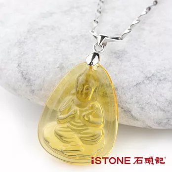 石頭記 文殊菩薩項鍊-黃水晶(生肖兔)