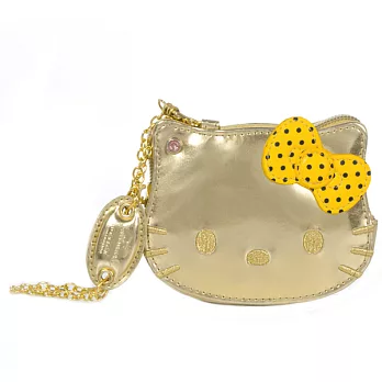 Hallmark x Hello Kitty 可愛造型零錢包-金