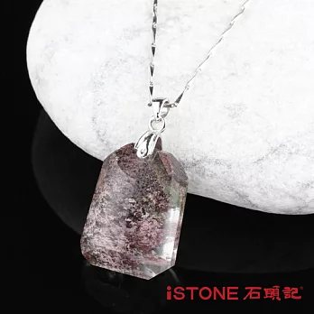 石頭記 綠幽靈項鍊-富足-10.3g