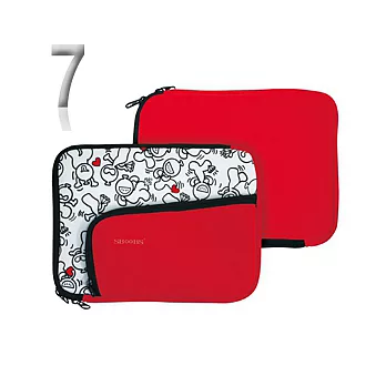 【小人無所不包】7吋平板包 - 紅