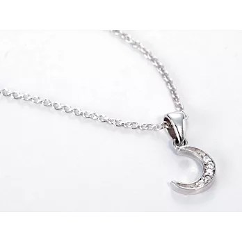 【UH】BLOOM - 彎月純銀項鍊