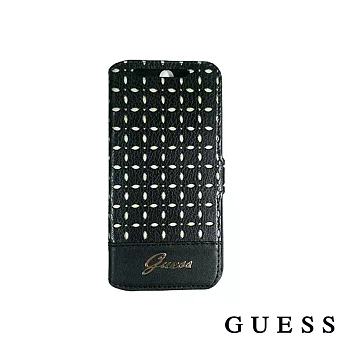GUESS GIANINA 窗花系列皮套 M8(藍、黑、黃)黑色