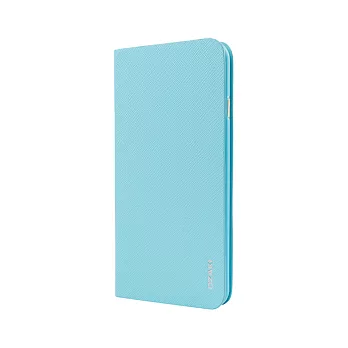 Ozaki O!coat 0.4+ Folio iPhone 6 Plus (5.5") 超薄側翻皮套-淡藍色