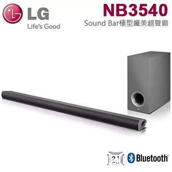 LG樂金 Sound Bar極型纖美超聲霸(NB3540)