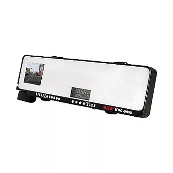 掃瞄者 HDG-8889 Full HD後視鏡行車記錄測速器 (送16G Class10記憶卡+免費安裝服務)