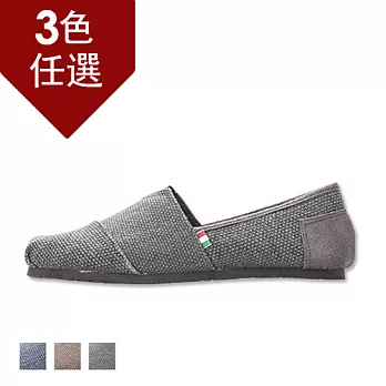 player編織感布面懶人鞋 (FIP01)-共三色28灰色