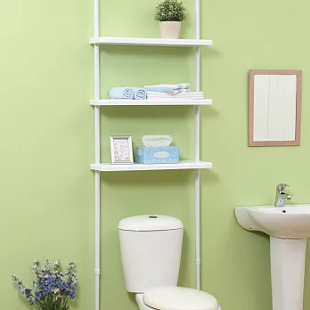 【方陣收納MatrixBox】頂天立地馬桶置物架1入