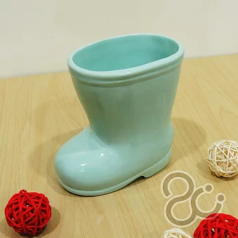 【2Ustyle】雨鞋花器 - T藍