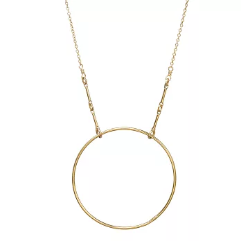 Dogeared KARMA 大圓滿 精緻平衡骨 金色許願項鍊 附原廠盒