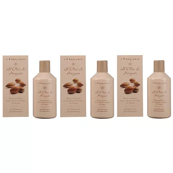 【UH】L’ERBOLARIO 蕾莉歐 - 亞根果潤澤沐浴乳超值組(3瓶/組)