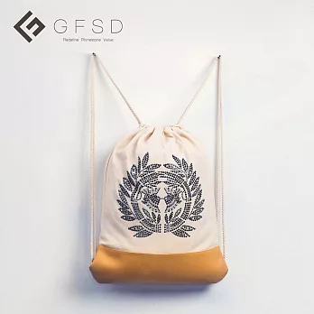 【GFSD】戰國武將家徽-【伊達政宗】後背包-礦黑