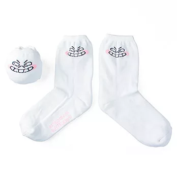 LINE SOCKS LINE球襪無饅頭人嘿嘿