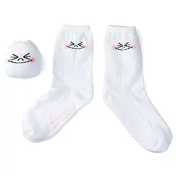 LINE SOCKS LINE球襪無饅頭人嗯嗯
