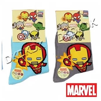 復仇者聯盟 鋼鐵人 精梳棉童襪(3入) 15-18cm (5-8歲)