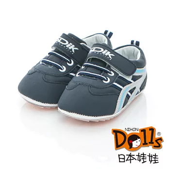 Dolls超級運動家手工寶寶鞋-經典藍12經典藍