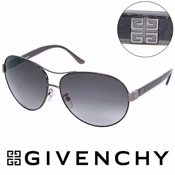 GIVENCHY 法國魅力紀梵希仿蛇紋造型飛行員太陽眼鏡(黑) GISGV3540K59