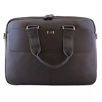 【UH】BRAUN BUFFEL - Vechio經典荔枝紋公事包 - 黑色