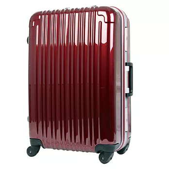 LEGEND WALKER 5089 28吋PC+ABS行李箱─銀紅28吋銀紅