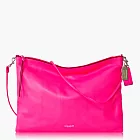 COACH 高質感皮革復刻造型斜肩背包_桃紅 COACH 高質感皮革復刻造型斜肩背包_桃紅