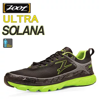 ZOOT SOLANA 頂級極致專業跑鞋 黑/翠綠(男)7.5黑/翠綠
