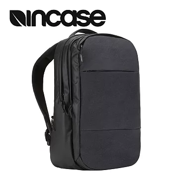 【Incase】City Collection 城市系列 City Backpack 17＂ 城市時尚雙層後背包 (黑)