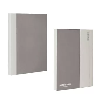 FANTASTICPAPER 落紙如飛筆記書 XL(石灰x暖灰)(方格)