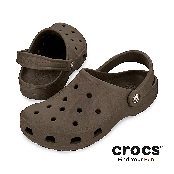 Crocs - 中性 - 銳藍 -40胡桃色