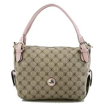 PLAYBOY PINK系列時尚甜心小側肩兩用包