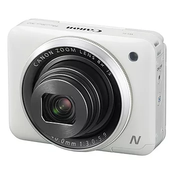 Canon PowerShot N2 小巧翻轉自拍方塊機(公司貨)+32G記憶卡+原廠套+原廠電池+自拍棒+讀卡機+小腳架+保護貼+清潔組-白色