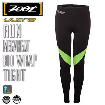 ZOOT 頂級極致型恆溫BIO輕肌能長褲/男XL黑/翠綠