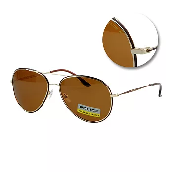 【POLICE】經典飛官款太陽眼鏡(S8299-F93P)